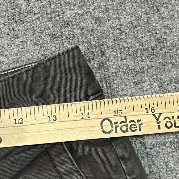 Eddie Bauer Pants Womens 0 Gray Legend Wash Boyfriend Flannel Lined Stretch - Picture 13 of 16